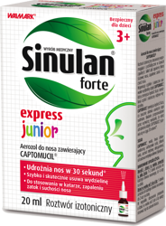 Sinulan Express Forte Junior aerozol do nosa 20ml 