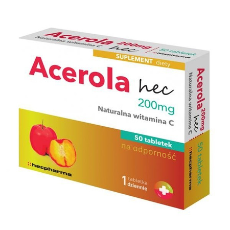 Acerola 200mg hec tabl.* 50