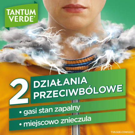 Tantum Verde smak cytrynowy, 30 pastylek