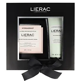Lierac Hydragenist Zestaw dermokosmetyków Krem-żel + Maska peelingująca