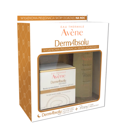 Avene Zestaw DermAbsolu Krem na noc 40ml + Body Olejek 100ml