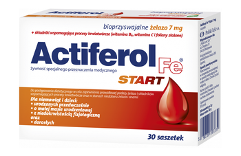 ActiFerol Fe START proszek do rozpuszczania saszetki *30