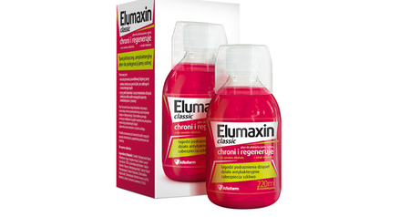 ELUMAXIN classic płyn do płukania jamy ustnej 220ml, data ważności 2024/01