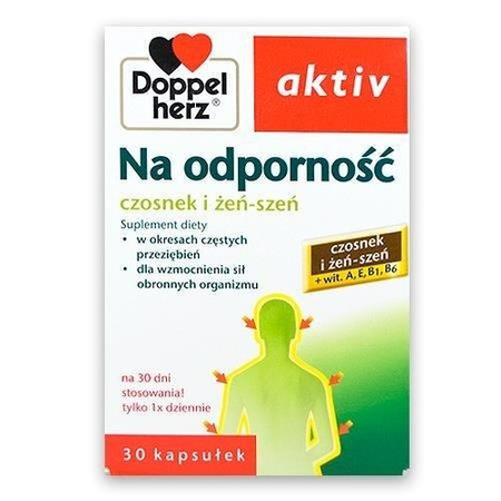 Doppelherz Aktiv Na odporność, 30 kapsułek data ważności 2024/06