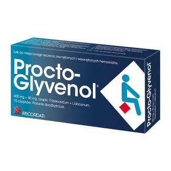 Procto-Glyvenol czopki doodbytnicze, 10 sztuk IRI