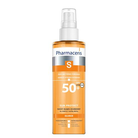 PHARMACERIS S SUN PROTECT Suchy olejek ochronny SPF 50+, 200ml