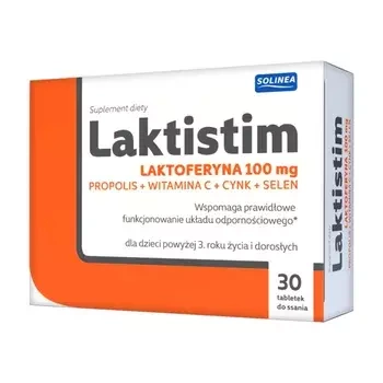 Laktistim 30 tabletek do ssania  Data ważności 
