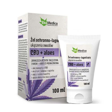 Żel ochronno-łagodzący CBD + aloes 100ml