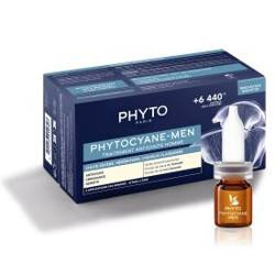 PHYTO PHYTOCYANE Kuracja Przeciw Wypadaniu włosów dla mężczyzn 12x5ml