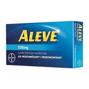 Aleve 0,22 g, 12 tabletek powlekanych