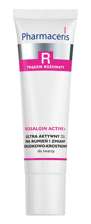 PHARMACERIS R ROSLAGIN ACTIVE+ Ultra aktywny żel na rumień i zmiany grudkowo-krostkowe do twarzy, 30ml