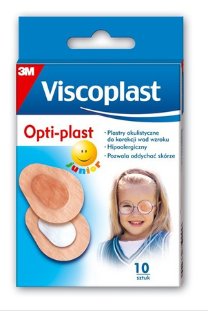 Plast. OPTIPLAST 62x50mm /junior/ x10 sztuk
