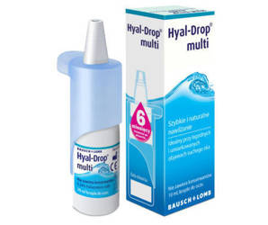 Hyal-Drop Multi, krople do oczu i soczewek, nawilżające, 10 ml