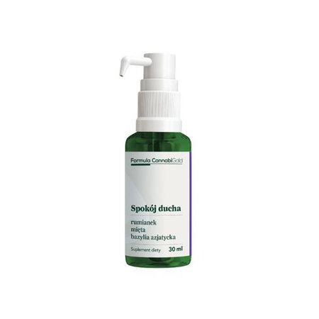 Formula CannabiGold Spokój ducha olej 30ml