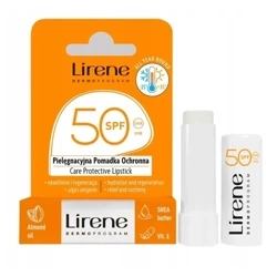 Lirene Pomadka do ust pielegnacyjno-ochronna Spf 50 4,6g