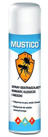MUSTICO Spray odstraszający komary 100ml, 