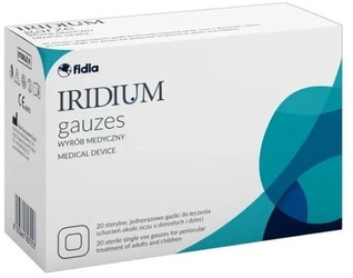 IRIDIUM gauzes chusteczki 20sztuk