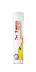 Cevitt Gardło cytryna 20 tabletek do ssania