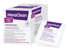 HexaClean Chusteczki, 20 sztuk