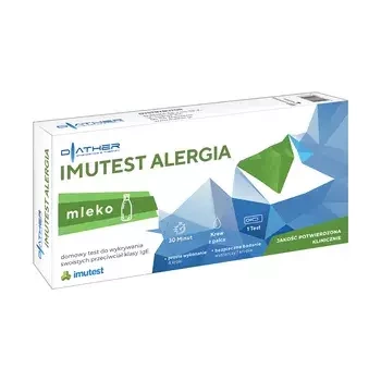 IMUTEST ALERGIA mleko 1 sztuka