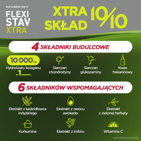 FlexiStav Xtra, 30 saszetek