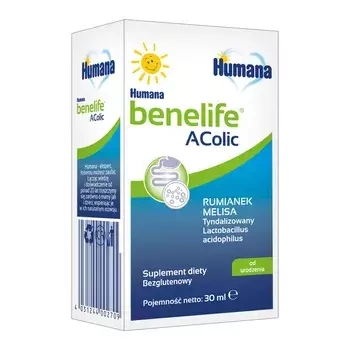 Humana benelife AColic płyn 30 ml