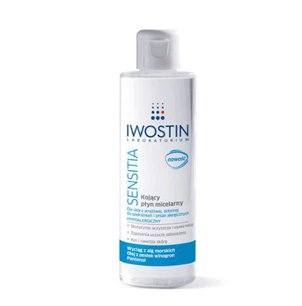 IWOSTIN SENSITIA Płyn micelarny kojący 215ml
