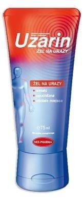 UZARIN Żel na urazy, siniaki, opuchliznę, 75 ml