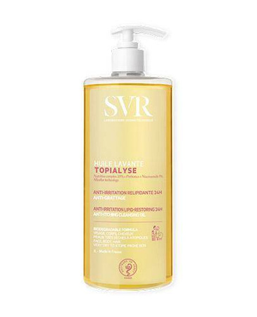 SVR Topialyse Huile Olejek biodegradowalny 1L Data ważności 2026.01