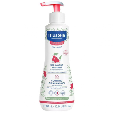 Mustela Łagodzący Żel do mycia żel 300ml