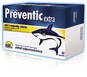 Preventic Extra 500mg, 60 kapsułek