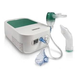 Inhalator Omron DuoBaby NE-C301-E, nebulizator kompresorowy 2w1 z irygatorem do nosa, 1sztuka