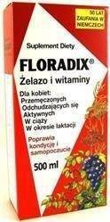 FLORADIX Żelazo i witaminy płyn 500ml