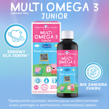 MultiOmega 3 Junior płyn 250 ml