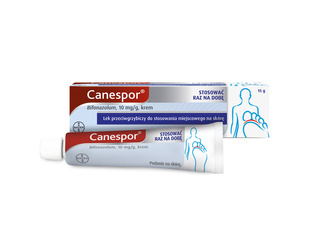 Mycospor( CANESPOR) krem 15g krem 0,01g/1g