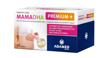MamaDHA Premium+, 60 kapsułek