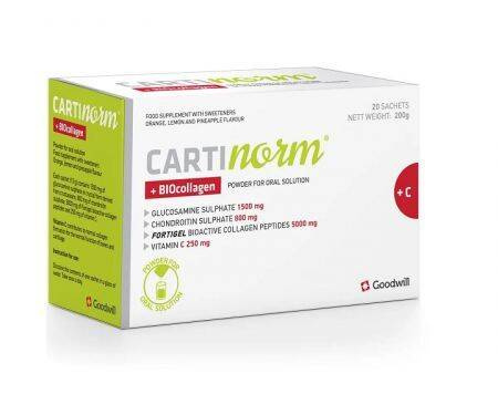 Cartinorm + Biocollagen, 20 saszetek x10g