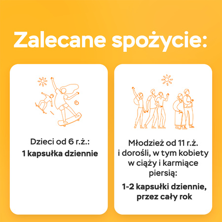 Vitrum D3 1000 kapsułki, 60 sztuk