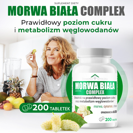 Domowa Apteczka Morwa Biała Complex 200szt