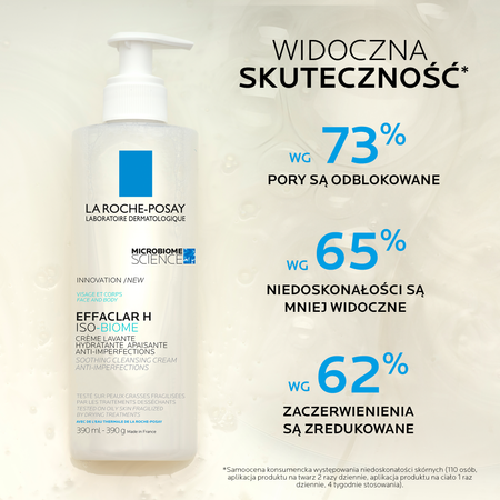 La Roche Posay EFFACLAR H ISO-BIOME Krem myjacy 200ml
