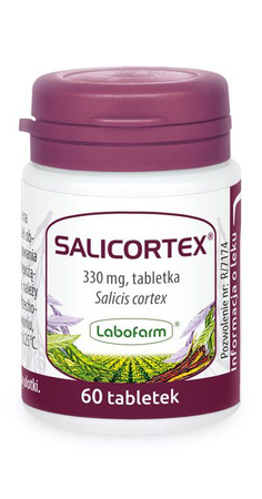 Salicortex 330 mg 60 tabletek