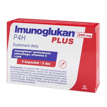 Imunoglukan P4H Plus, kapsułki, 5 sztuk