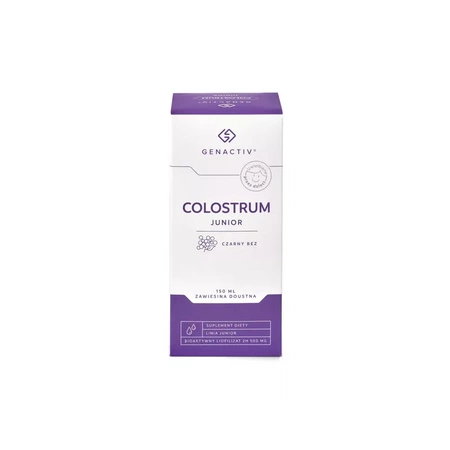 Colostrum Junior Czarny Bez zawiesina 150 ml  