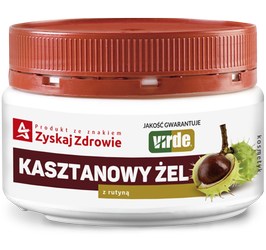 Żel kasztanowy z rutyną 350 g, Zyskaj Zdrowie