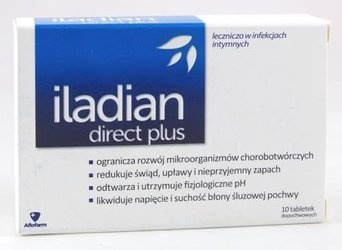 Iladian direct plus kaps.d/pochw. * 10