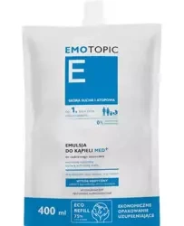 EMOTOPIC Emulsja do kąpieli MED+ opakowanie uzupełniające, 400ml