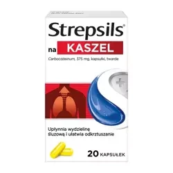 Strepsils na kaszel kapsułki twarde