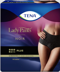 Majttki chłonnne TENA Lady Pants Plus Noir M 9 szt.