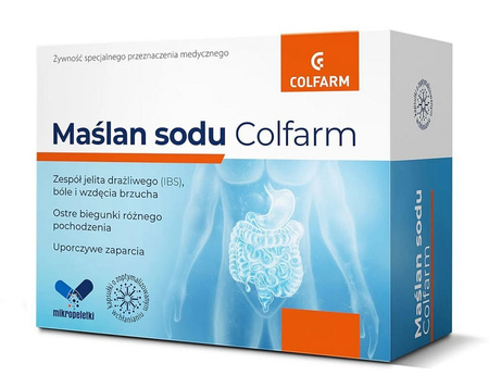 COLFARM Maślan Sodu 30  kapsułek 