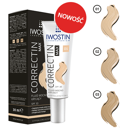 IWOSTIN CORRECTIN MAX Fluid 01 30 ml